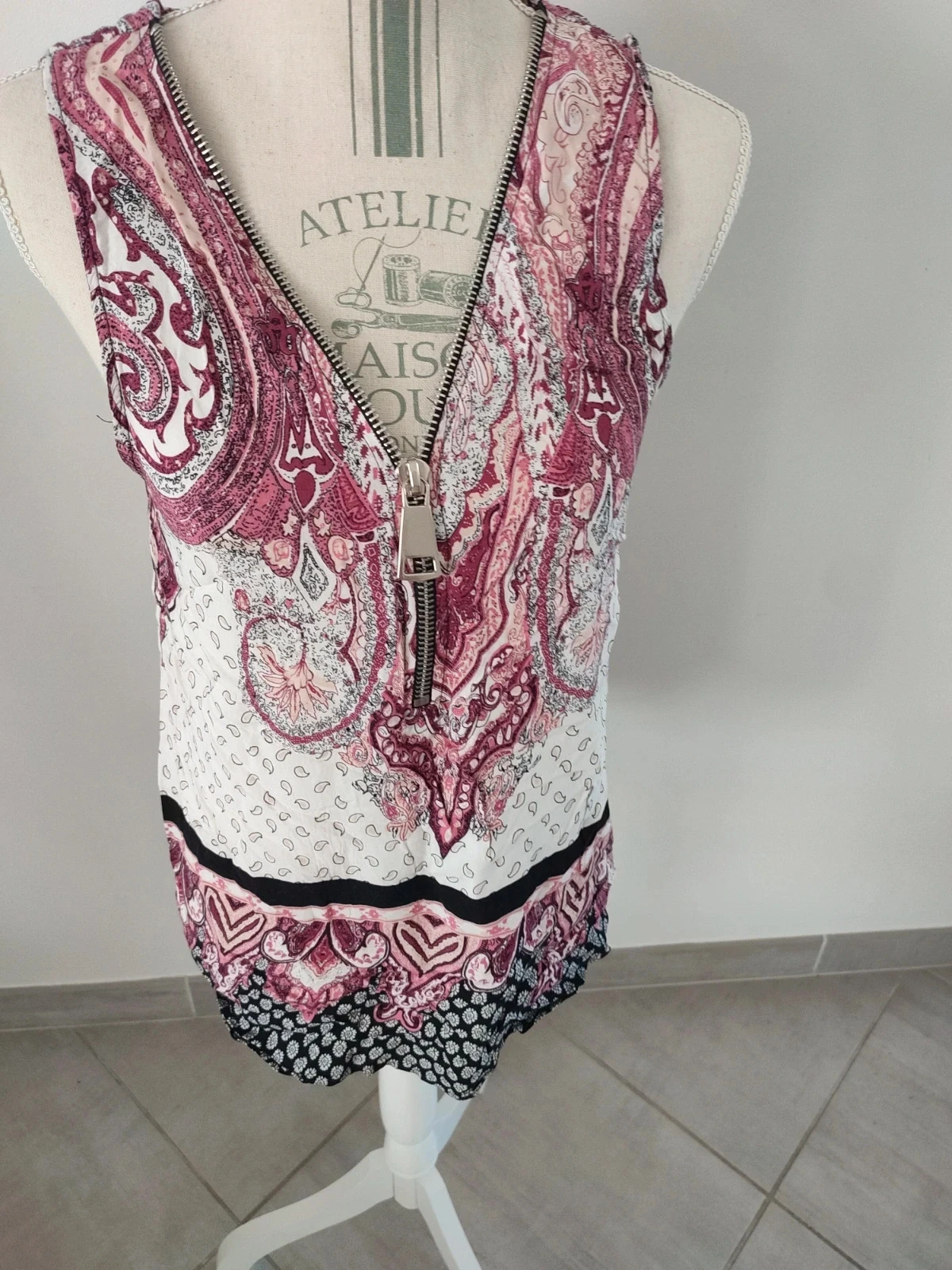 Women's sleeveless top size L – photo 2